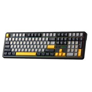 Клавиатура компьютерная AULA F108 Gray-Orange-Deep Gray