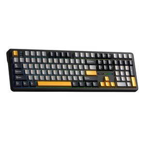 Клавиатура компьютерная AULA F108 Gray-Orange-Deep Gray