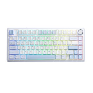 Клавиатура компьютерная AULA F75 Blue-White-Purple Reaper Switches