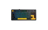 Клавиатура компьютерная AULA F75 Black-Dark Blue-Orange Light Green Switches