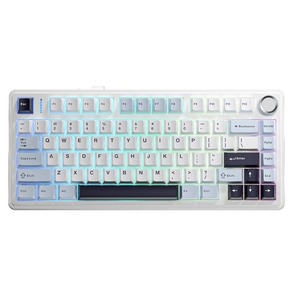 Клавиатура компьютерная AULA F75 White-Blue-Dark Purple Blue Switches