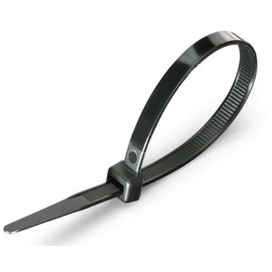 Хомут нейлоновый (кабельная стяжка) Rexant 07-0301 черный 3.6х300мм (100 штук)