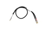 Кабель аудио Black Rhodium Intro Jack - 2RCA Black 1.0m