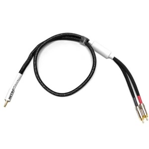 Кабель аудио Black Rhodium Intro Jack - 2RCA Black 1.0m