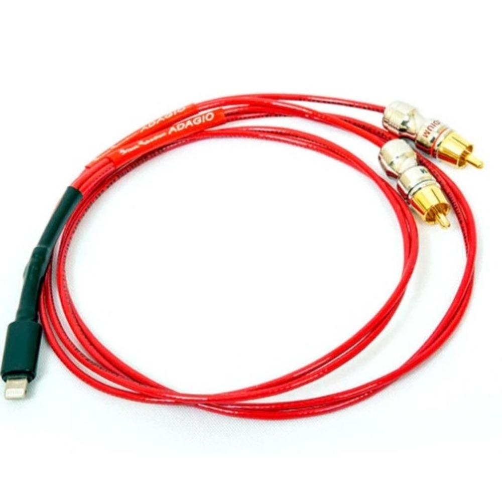 Кабель USB Black Rhodium Adagio Lightning - 2RCA 1.0m