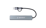 Разветвитель USB3.0/2.0 Gembird UHB-C445