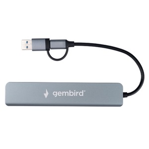 Разветвитель USB3.0/2.0 Gembird UHB-C445