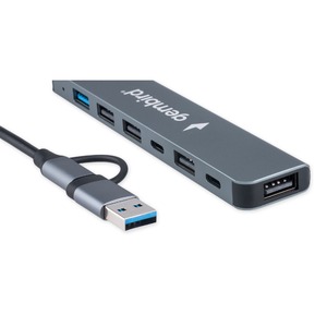 Разветвитель USB3.0/2.0 Gembird UHB-C445