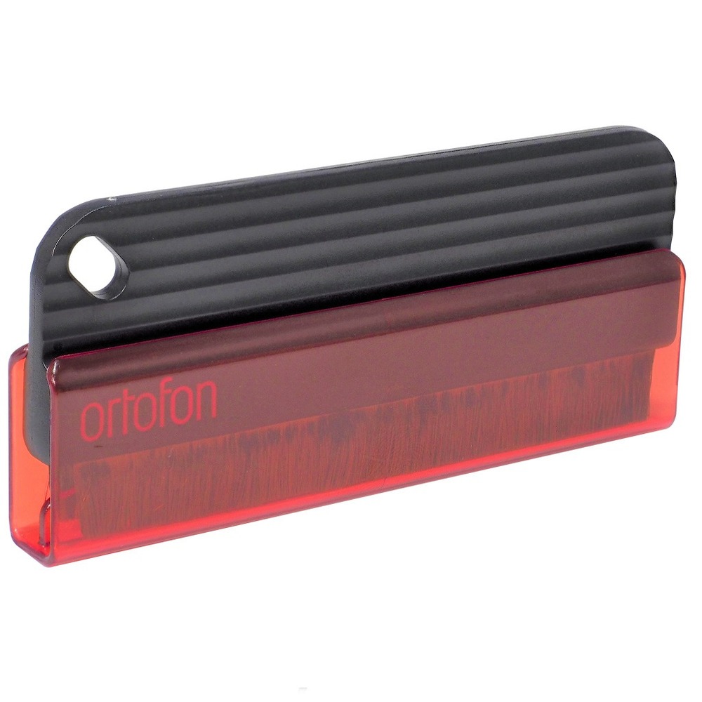 Щетка для виниловых пластинок Ortofon Carbon Fiber Record Brush Red