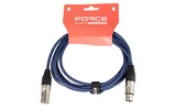 Кабель аудио XLR - XLR FORCE FMC-05/4.5 BL 4.5m