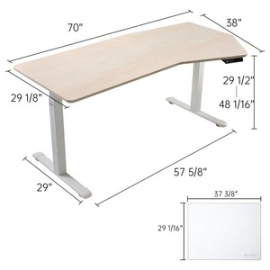 Стол игровой Eureka ERK-EDI-HTG-MW-1-V1-US