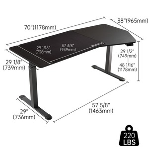 Стол игровой Eureka ERK-EDI-HTG-SW-1-V1-US