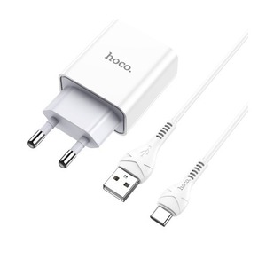 Зарядное устройство hoco 6931474727961 C81A белый 1.0m