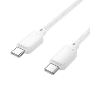 Кабель USB hoco 6942007646215 X113 белый 1.0m