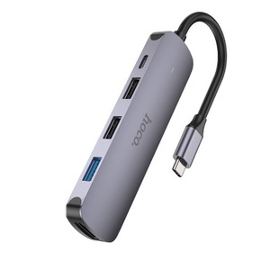 Док-станция Type-C hoco 6931474769329 HB27 алюминий