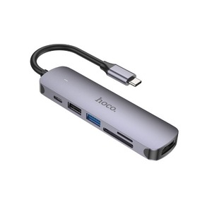 Док-станция Type-C hoco 6931474769336 HB28 алюминий