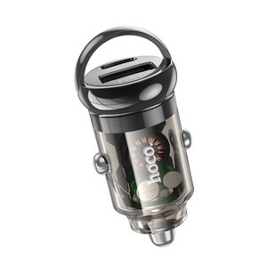 Автомобильное зарядное устройство hoco 6942007611305 Z53A черный
