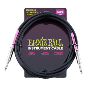 Кабель инструментальный прямой Ernie Ball 6048 3.0m