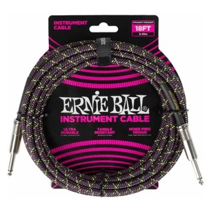 Кабель аудио Jack - Jack Ernie Ball 6431 5.49m