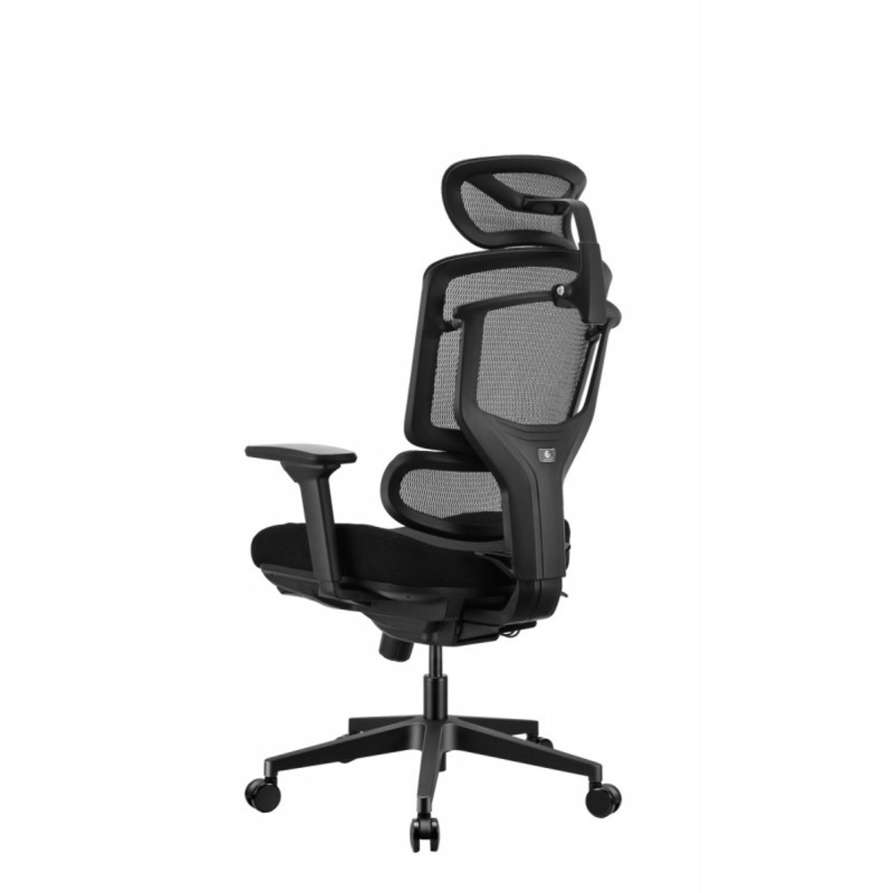 Кресло игровое GT Chair Open Z с поддержкой для ног черный