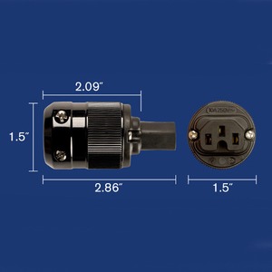 Разъем Силовой Wattgate 320i Clear