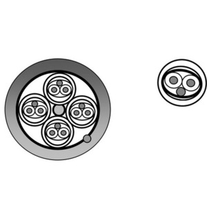 Кабель мультикор в нарезку BELDEN 1510ECH.00500 Black