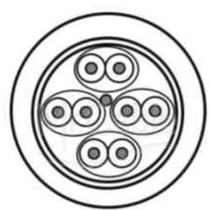 Кабель Витая пара BELDEN 1685ENH.03500 Purple