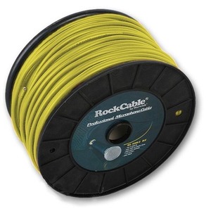 Кабель микрофонный в нарезку RockCable RCL10303 D7 YE 100.0m