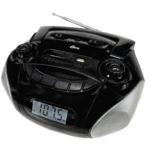 Музыкальный центр Ritmix RBB-040BT black-silver