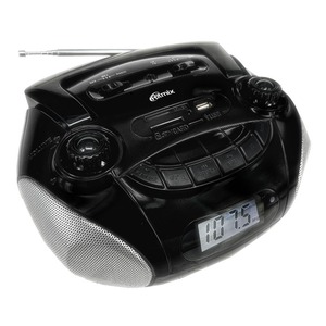 Музыкальный центр Ritmix RBB-040BT black-silver