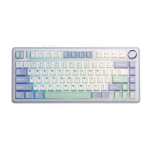 Клавиатура компьютерная AULA F75 Purple-Beige-Green Light Green Switches