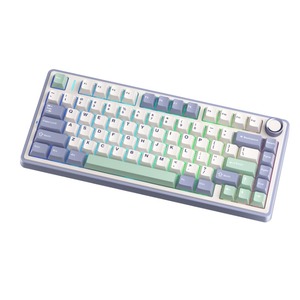 Клавиатура компьютерная AULA F75 Purple-Beige-Green Light Green Switches