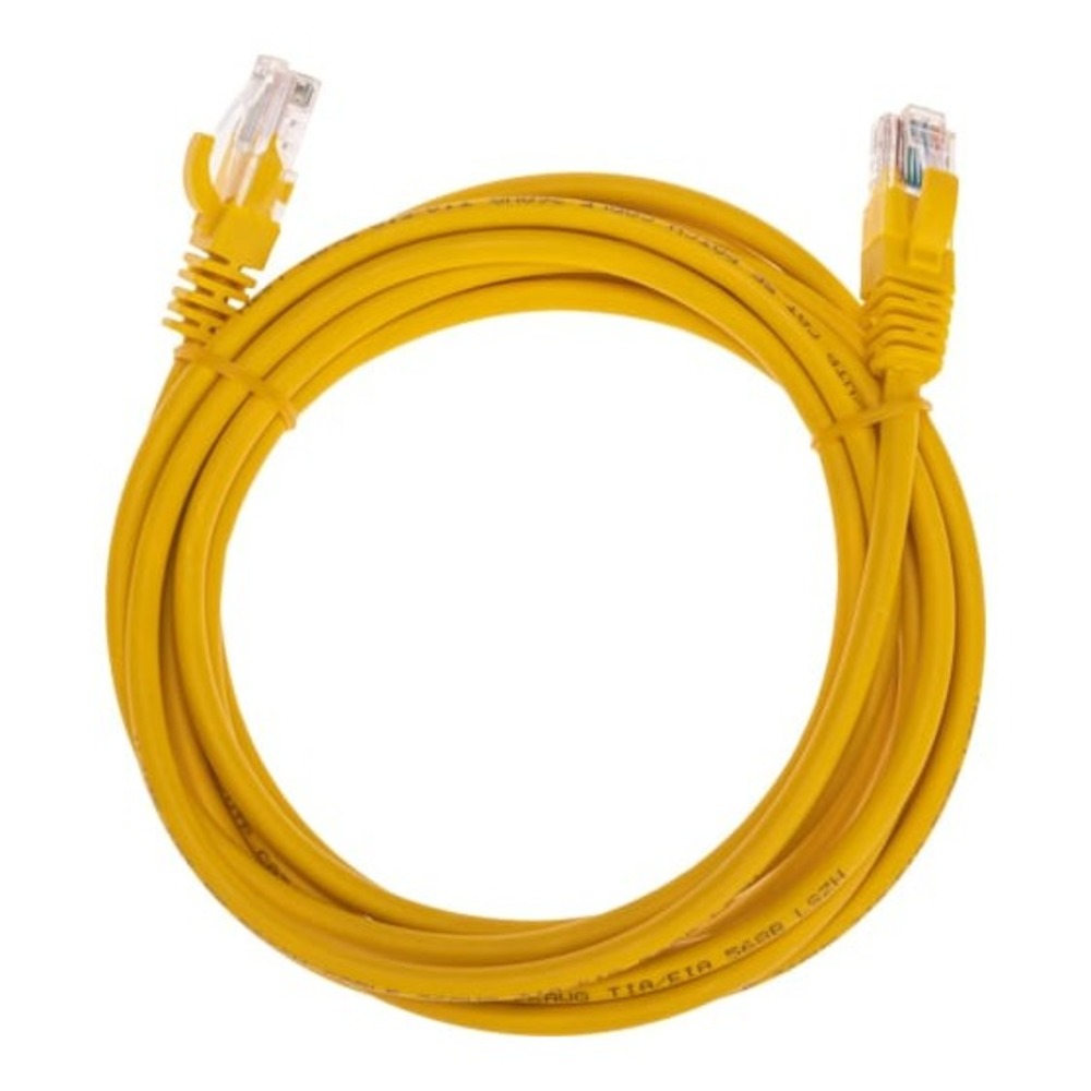 Патч-корд Rexant 02-0105-3 U/UTP CAT 5e желтый 3.0m