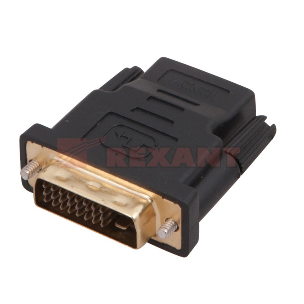 Переходник HDMI - DVI Rexant 17-6811 Переходник HDMI - DVI-D (1 штука)