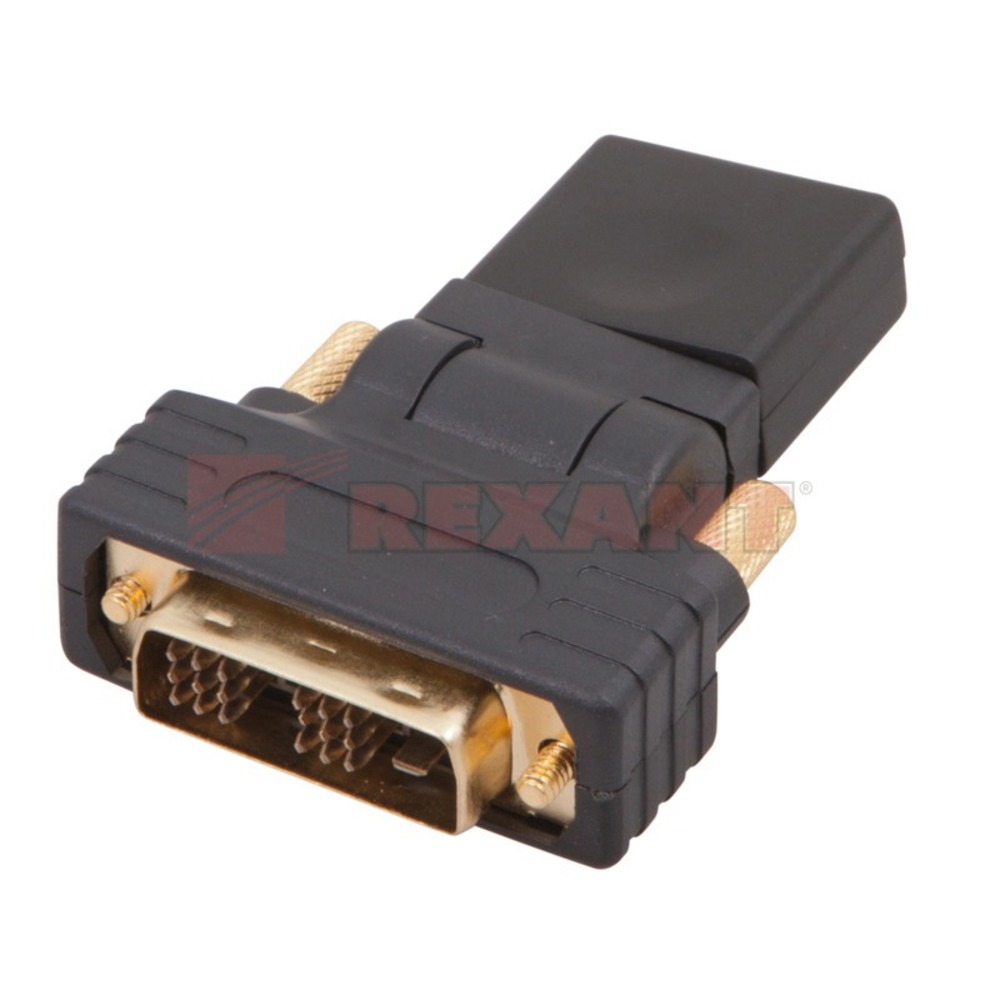 Переходник HDMI - DVI Rexant 17-6812 Переходник HDMI - DVI-D (1 штука)