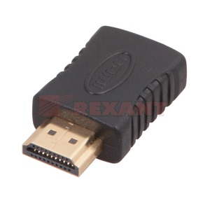 Переходник HDMI - HDMI Rexant 17-6810 Переходник HDMI - HDMI (1 штука)