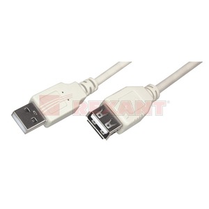 Удлинитель USB 2.0 Тип A - A Rexant 18-1114 USB (1 штука) 1.8m