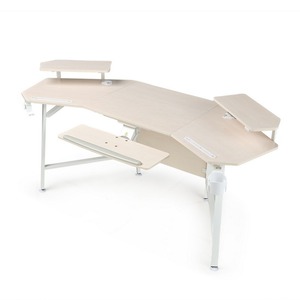 Стол для компьютера с подставкой под клавиатуру Eureka ERK-AED-E70MW