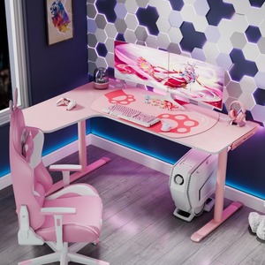 Стол для для компьютера Eureka ERK-L60L-PK-V2