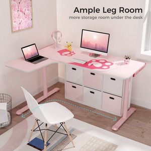 Стол для для компьютера Eureka ERK-L60L-PK-V2