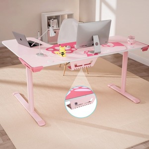 Стол для для компьютера Eureka ERK-L60R-PK-V2