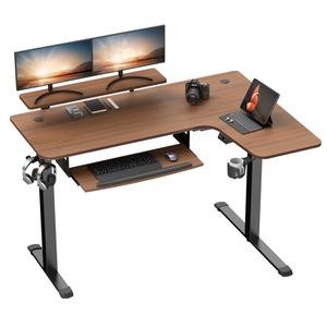 Стол для компьютера угловой Eureka ERK-L60R-WN-V1