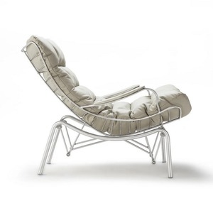 Кресло-качалка Liam с пуфом Eureka ERK-LS02-GY