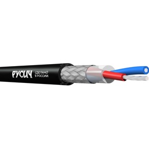 Кабель микрофонный в нарезку РУСИЧ МКП-2050 100.0m