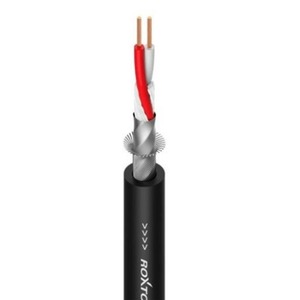 Кабель микрофонный в нарезку Roxtone MC022/100 Black 100.0m