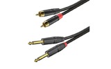 Кабель аудио Jack - RCA Roxtone PACC200/2 2.0m