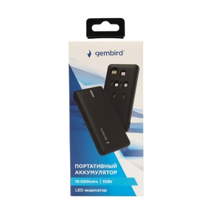Мобильный аккумулятор Gembird GPB-10C