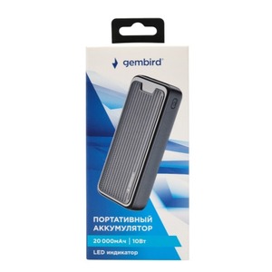 Мобильный аккумулятор Gembird GPB-20