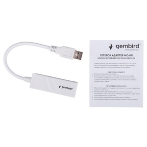 Переходник USB - Ethernet Gembird NIC-U11