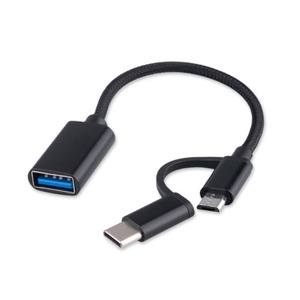 Кабель USB Cablexpert A-OTG-CMAF2-2in1